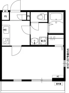 リブリ・モンテーニュ【1階】の間取り