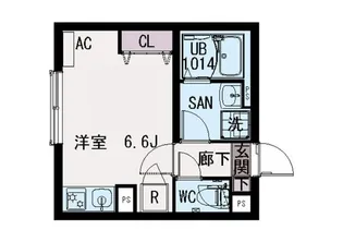 IXO Daita Valley【1階】の間取り