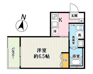 メゾン・ダルジャン西大宮【1階】の間取り