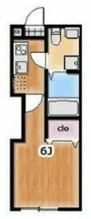 ノワール七里【1階】の間取り
