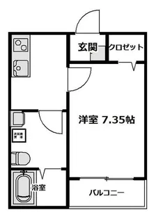 AugⅠ【1階】の間取り