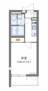クレイノグラマット【2階】の間取り