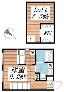 PRINCIPESSA LUCE【1階】の間取り