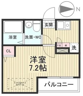 ブルーム浦和元町【1階】の間取り