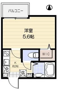 コワンドリュ北戸田【2階】の間取り
