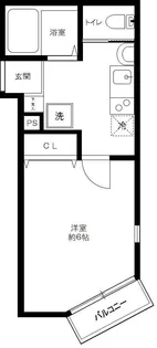 キャメル谷塚Ⅴ【2階】の間取り
