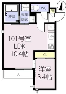 GRANDTIC 蓮田【1階】の間取り