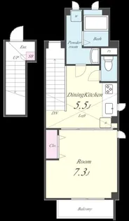 プランドール【2階】の間取り