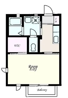 プリームスⅢ【2階】の間取り