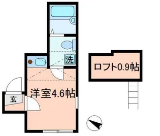 エスポワール西尾久【3階】の間取り