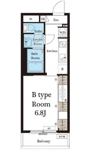 リブリ・欅【2階】の間取り