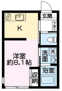 レグノ大宮大和田【1階】の間取り