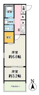 Grandir三郷【3階】の間取り