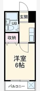 シャルマン新田【2階】の間取り