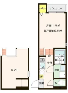 アーバン立石【2階】の間取り