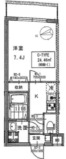シャルマン新栄【2階】の間取り