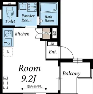 エクレーレ舜プリモ【2階】の間取り