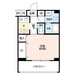 プレール川越【5階】の間取り