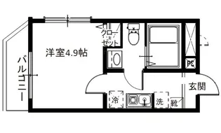 メルディア北綾瀬Ⅱ【4階】の間取り