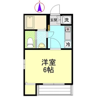 メープル日進【1階】の間取り