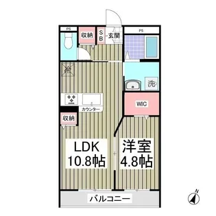 グラン ノワール【2階】の間取り