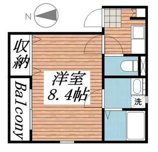 クオーレメゾン【3階】の間取り