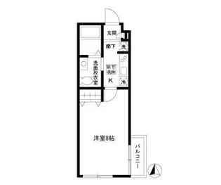 サンモール・K【1階】の間取り