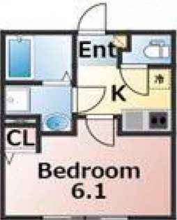 ノワール指扇【1階】の間取り