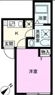 キャメルWARABI【2階】の間取り