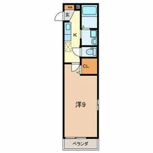 エスポワール【3階】の間取り
