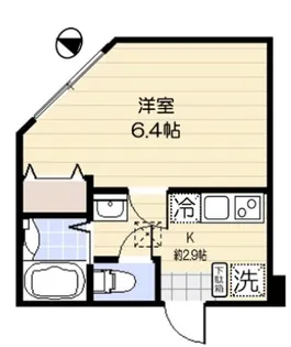アカテリア蕨【1階】の間取り
