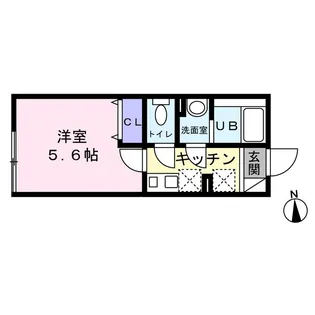 シャーマ北綾瀬【1階】の間取り