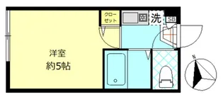 リバージュ千住大橋【1階】の間取り