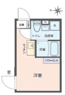 アーク東四つ木【3階】の間取り