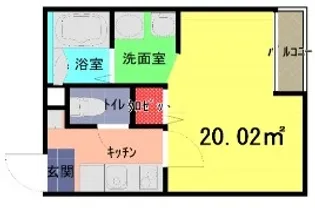 Lino Ageo【2階】の間取り