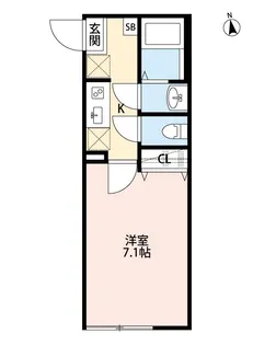 グランフィオーレ新小岩(グランフィオーレシンコイワ)【1階】の間取り