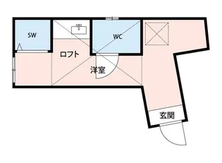 サークルハウス北千住【1階】の間取り