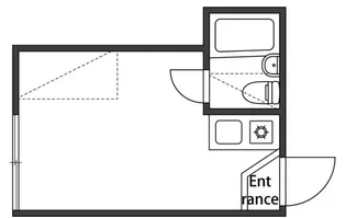 パレス中川II【1階】の間取り