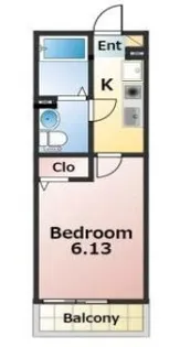 ミュール東大宮【2階】の間取り