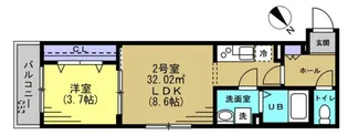 KS Residence【2階】の間取り