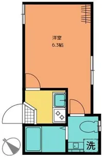 Belle Vie 亀有【2階】の間取り