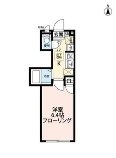 グランクオール千住大橋【1階】の間取り