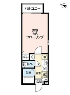 グランクオール青砥駅前【1階】の間取り