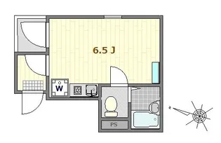 サザンロード高野【2階】の間取り
