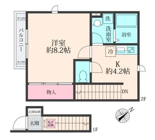 Flats35【2階】の間取り