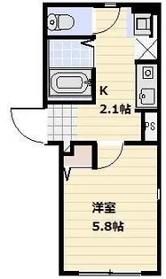 グランドゥール レイ【1階】の間取り