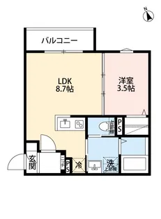 Cullinan Santuario【1階】の間取り