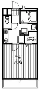 メゾン・ソレイユ【2階】の間取り