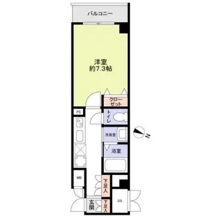サンクヴェール【3階】の間取り