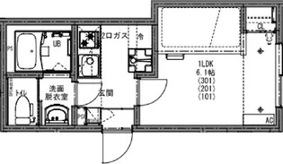 KEIAI RESIDENCE 大和田Ⅱ【1階】の間取り